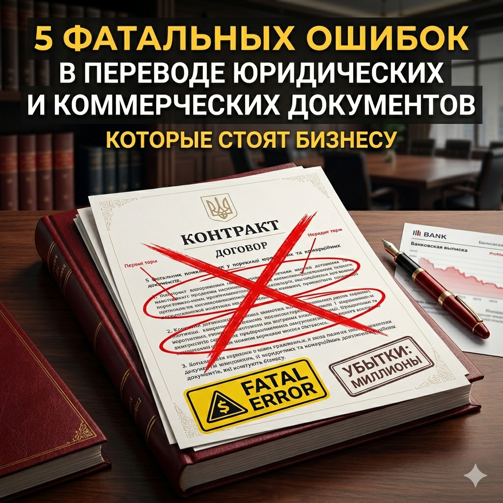 5 фатальных ошибок в переводе юридических и коммерческих документов, которые стоят бизнеса